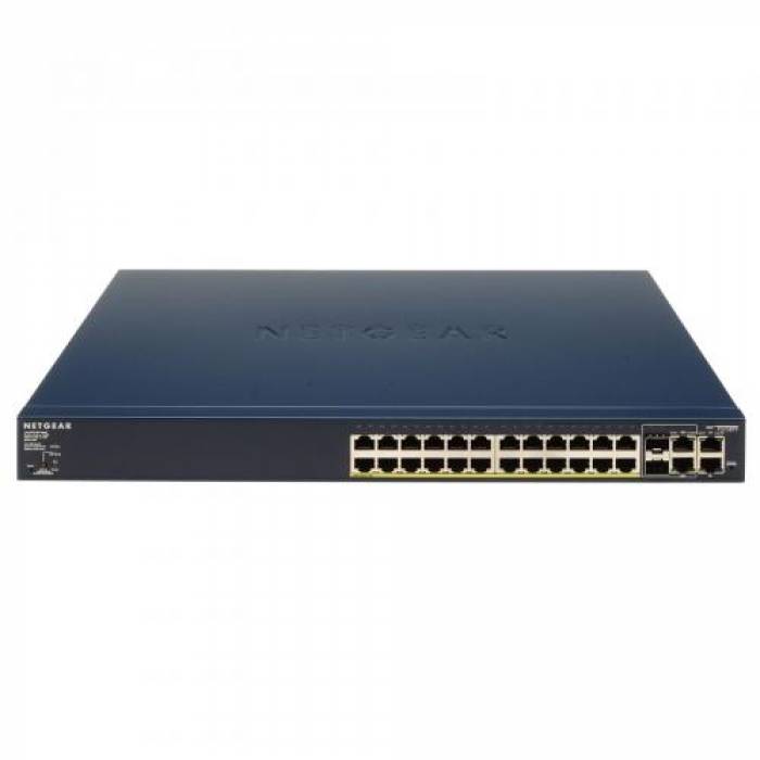 Switch NetGear FS728TP-100EUS, 24 porturi, PoE