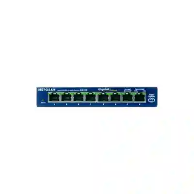 Switch NetGear Gigabit GS108GE, 8xport