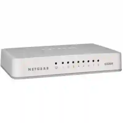 Switch Netgear GS208, 8 Porturi