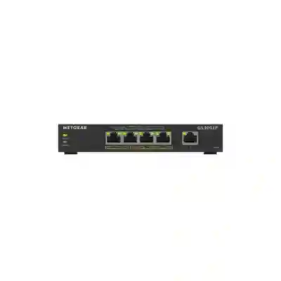 Switch Netgear GS305EP, 5 porturi, PoE+
