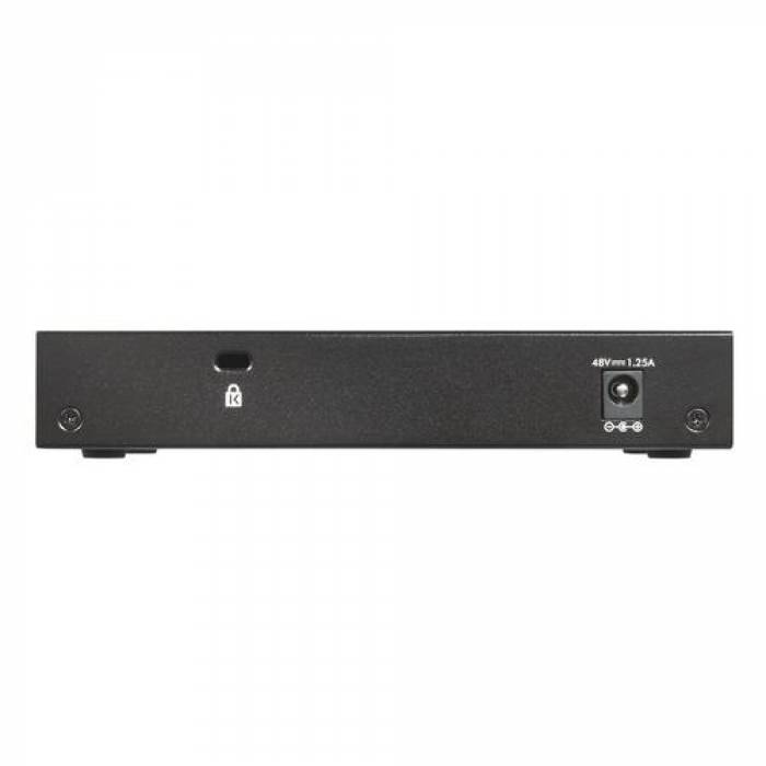 Switch Netgear GS305P, 5 porturi, PoE Switch Netgear GS305P, 5 porturi, PoE