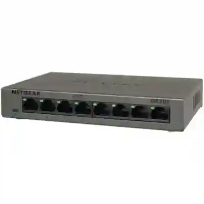 Switch Netgear GS308 Unmanaged, 8 porturi