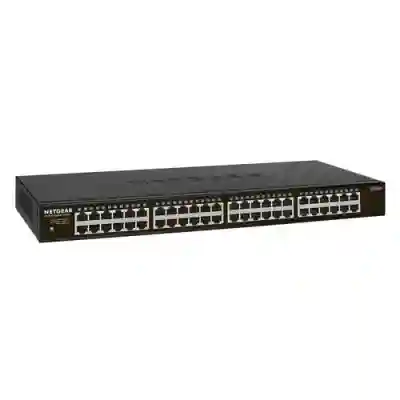 Switch Netgear GS348, 48 Porturi