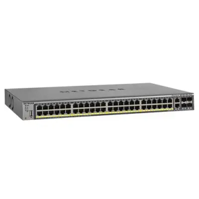 Switch Netgear M4100-50G-POE+ L2 GSM7248P, 48 porturi, PoE+