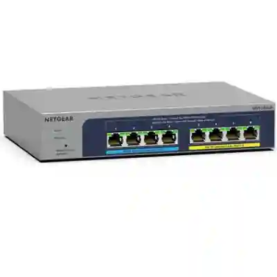 Switch Netgear MS108EUP, 8 Porturi, PoE