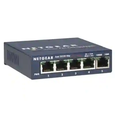 Switch Netgear ProSafe FS105 v3, 5 Porturi