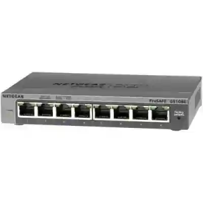 Switch Netgear ProSafe Plus GS108E v3, 8 Porturi