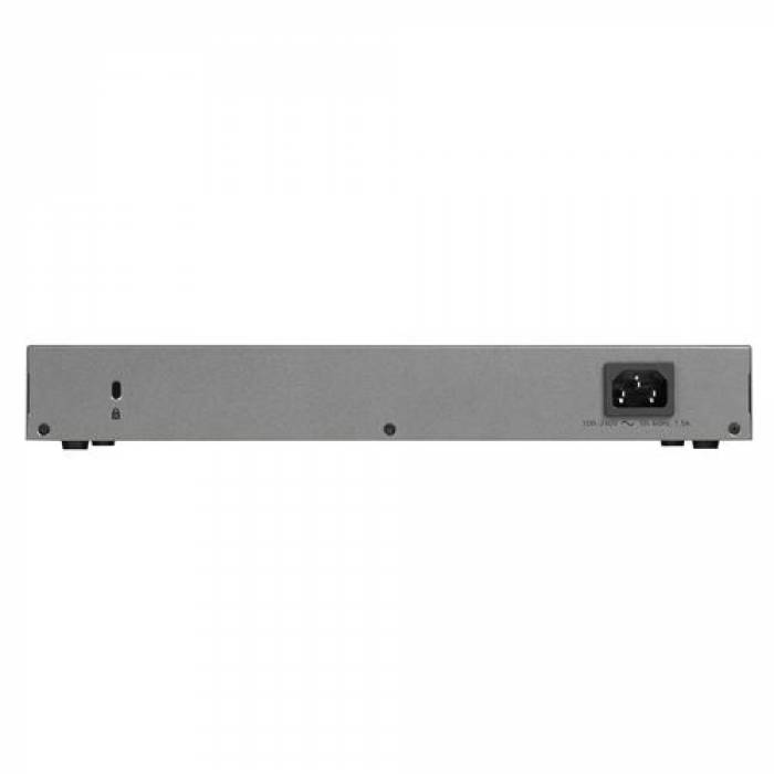 Switch Netgear ProSafe Plus JGS516PE, 16 Porturi, PoE Switch Netgear ProSafe Plus JGS516PE, 16 Porturi, PoE