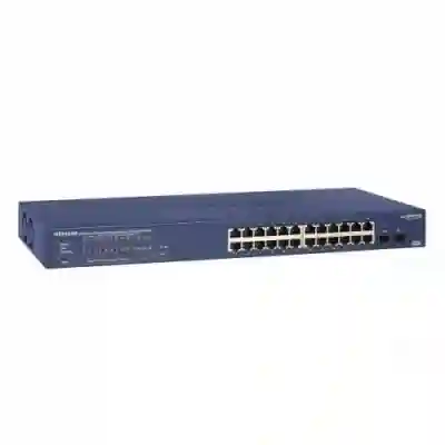 Switch Netgear ProSafe Smart GS724TP v2, 24 Porturi, PoE