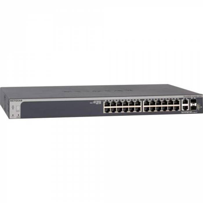 Switch Stackable Netgear S3300 28xport + 2xSFP