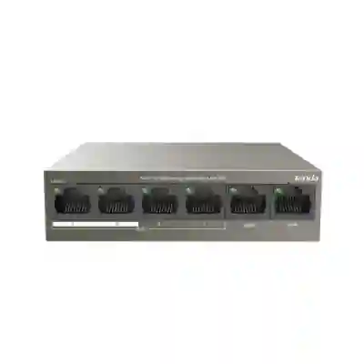 Switch Tenda TEF1106P-4-63W, 6 porturi PoE