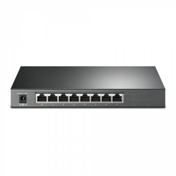 Switch TP-Link JetStream TL-SG2008P, 8 porturi, PoE+