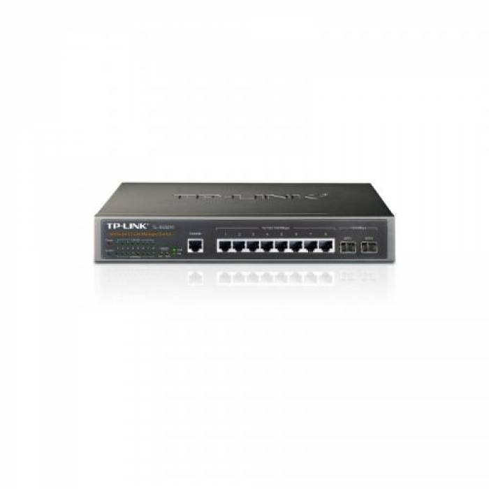 Switch TP-Link JetStream TL-SG3210, 8 porturi