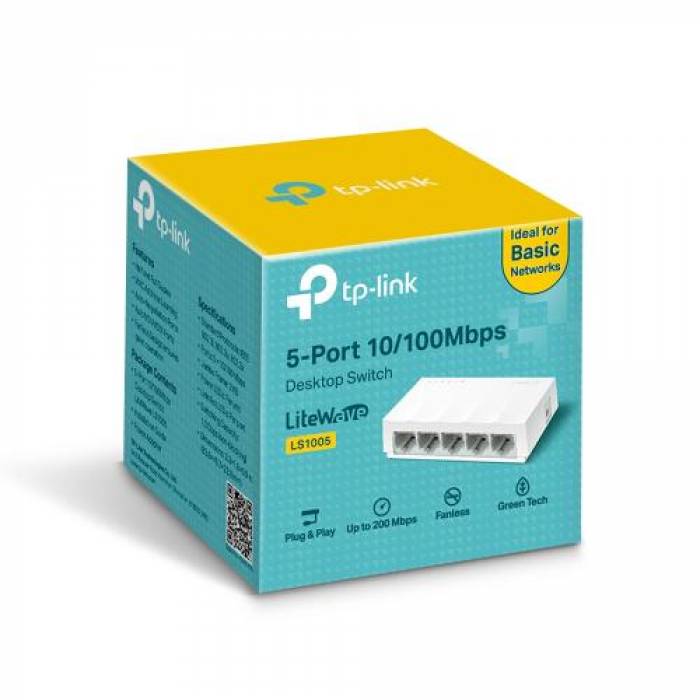 Switch TP-LINK LS1005, 5 Porturi