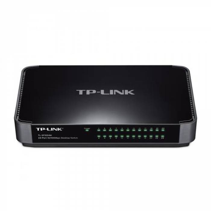 Switch TP-Link TL-SF1024M, 24 porturi