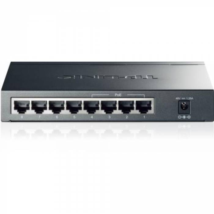 Switch TP-Link TL-SG1008P, 8 porturi, PoE