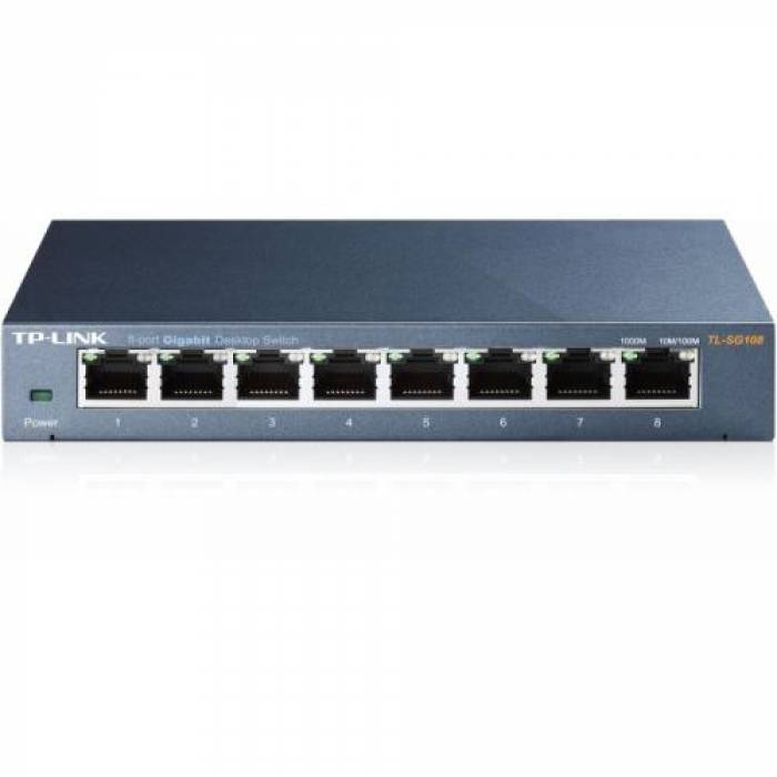 Switch TP-Link TL-SG108, 8 porturi