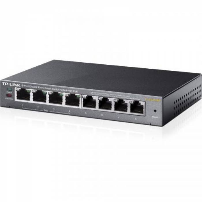 Switch TP-LINK TL-SG108PE, 8 porturi, PoE