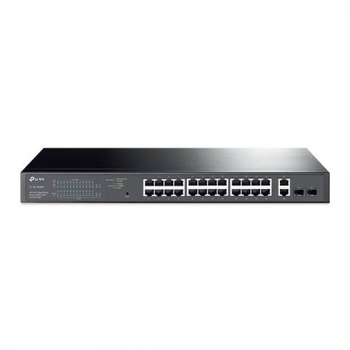 Switch TP-Link TL-SG1428PE, 26 porturi, PoE+