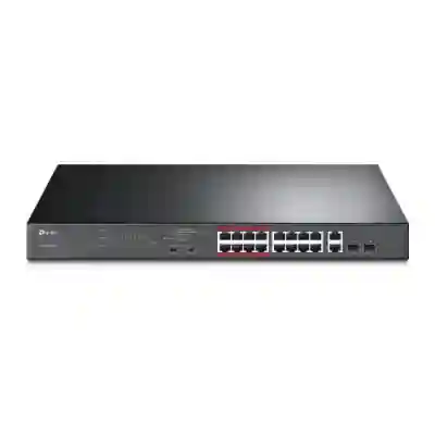 Switch TP-LINK TL-SL1218MP, 16x Port POE