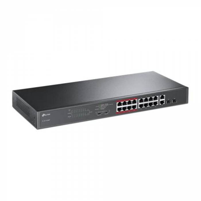 Switch TP-LINK TL-SL1218MP, 16x Port POE