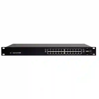 Switch Ubiquiti EdgeSwitch ES-24-250W, 24 porturi, PoE