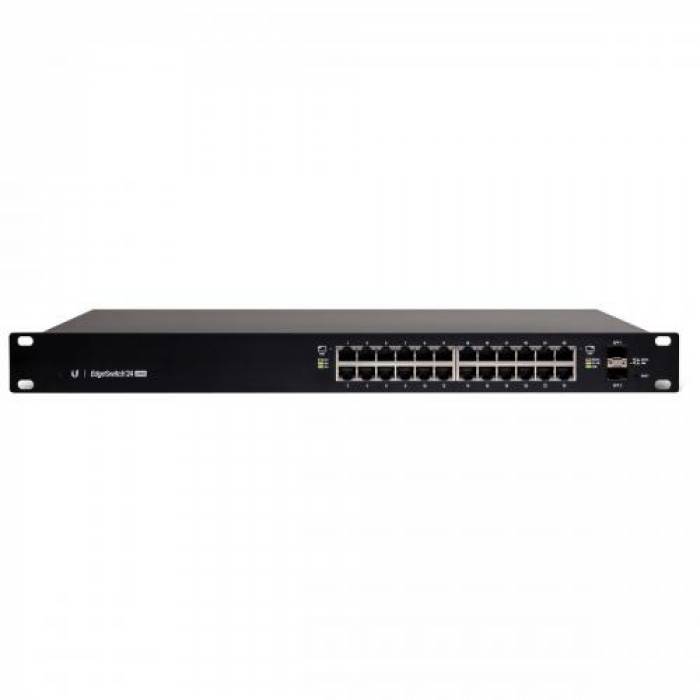 Switch Ubiquiti EdgeSwitch ES-24-250W, 24 porturi, PoE