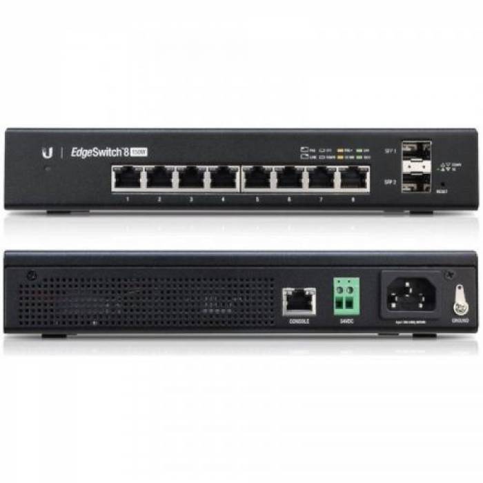 Switch Ubiquiti ES-8-150W, 8 porturi, PoE