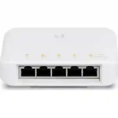 Switch Ubiquiti Flex, 5 porturi, PoE+, 3 bucati