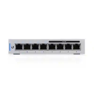 Switch Ubiquiti UniFiSwitch US-8-60W, 8x Port, PoE