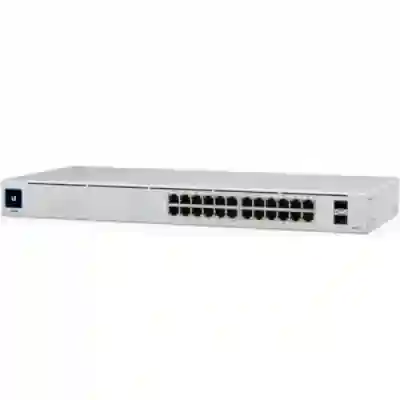 Switch Ubiquiti USW-24-POE, 24 porturi, PoE