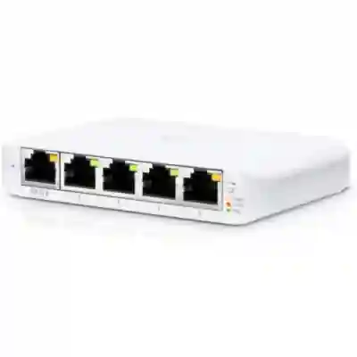 Switch Ubiquiti USW-FLEX-MINI, 5porturi, PoE