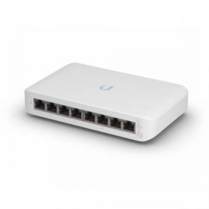 Switch Ubiquiti USW-LITE-8-POE, 8 porturi, PoE