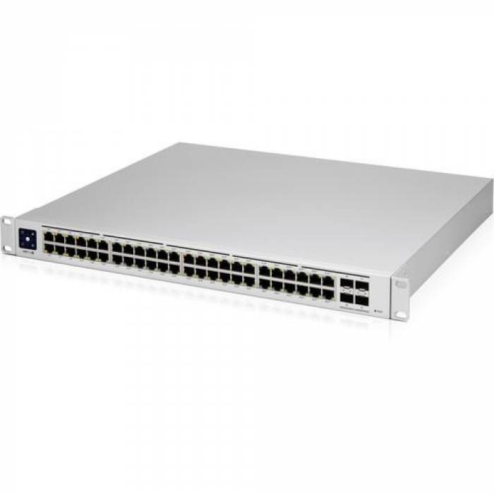 Switch Ubiquiti USW-PRO-48-POE, 48 porturi, POE