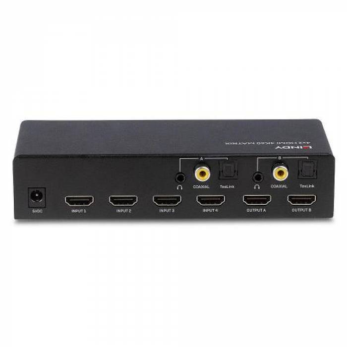 Switch Video Lindy LY-38084, 4x HDMI