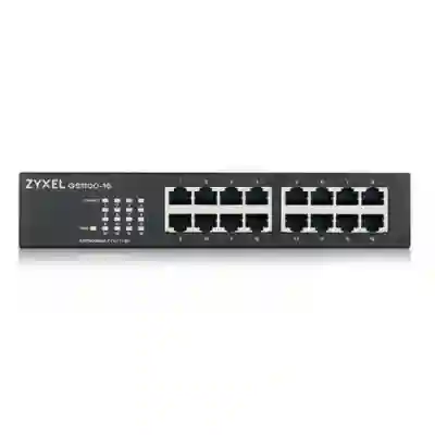 Switch ZyXEL GS1100-16 v3, 16 porturi