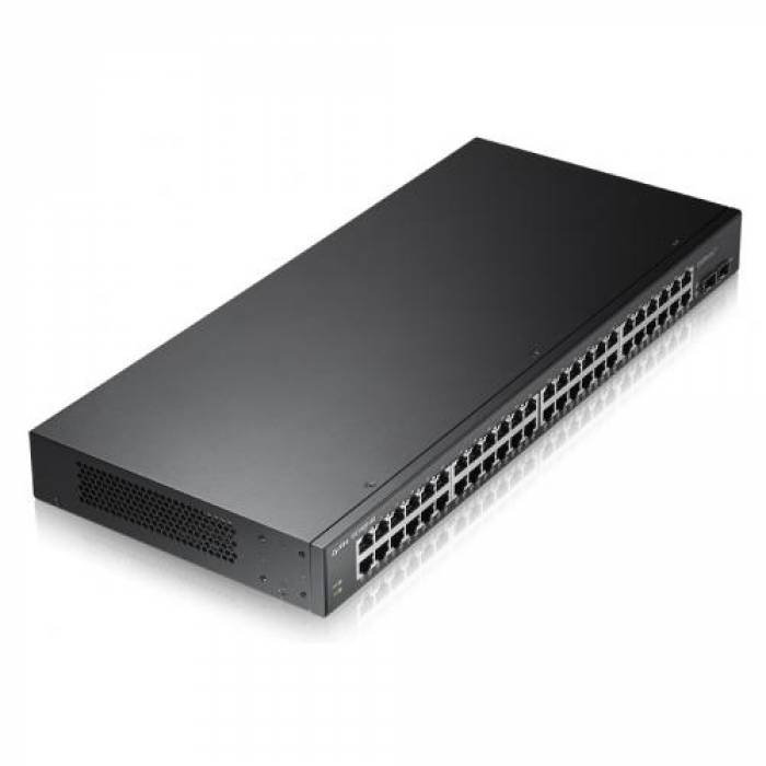 Switch ZyXEL GS1900-48-EU0102F, 48 porturi