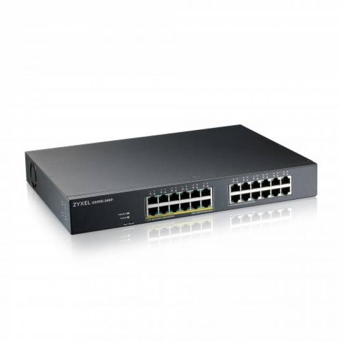 Switch Zyxel GS1915-24EP-EU0101F, 24 porturi, PoE