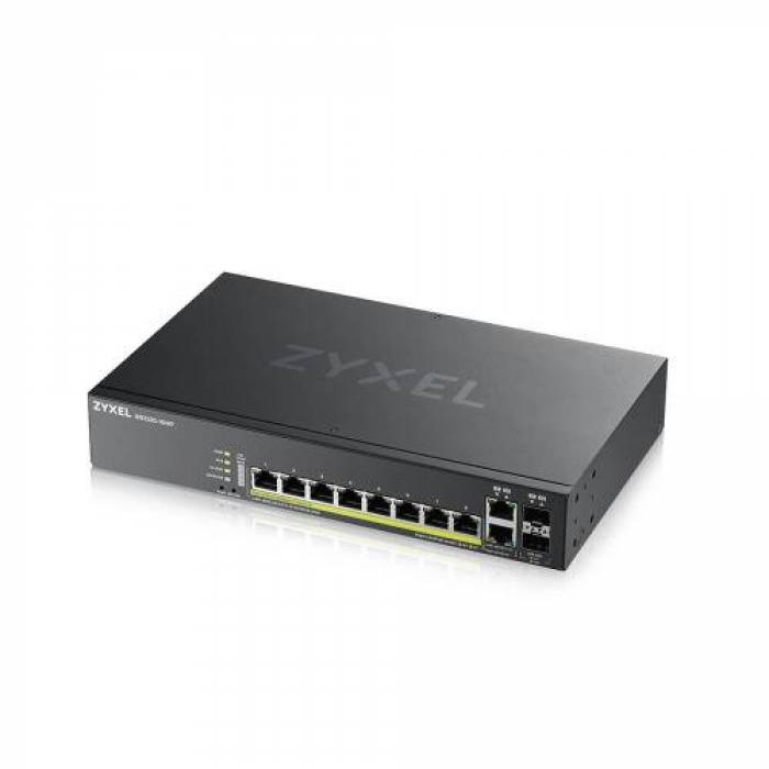 Switch Zyxel GS2220-10HP-EU0101F, 8 Porturi PoE