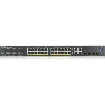 Switch Zyxel GS2220-28HP, 24 Porturi, PoE+