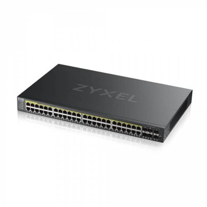 Switch Zyxel GS2220-50HP-EU0101F, 48 Porturi