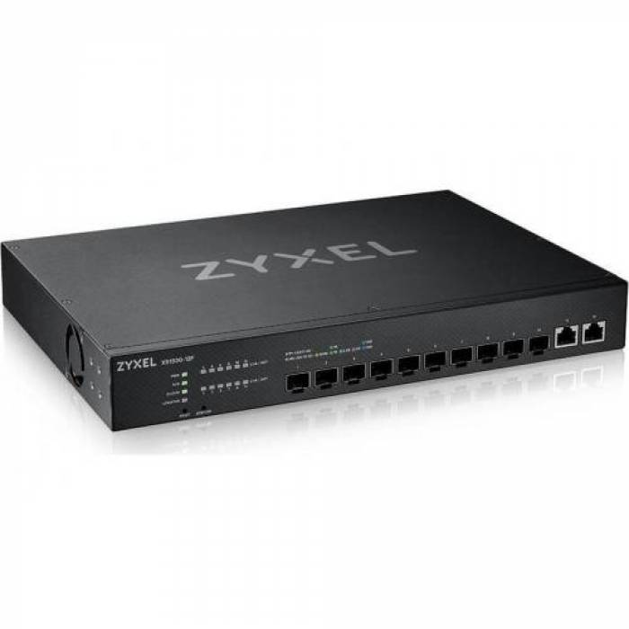 Switch ZyXEL XS1930-12F, 12 porturi