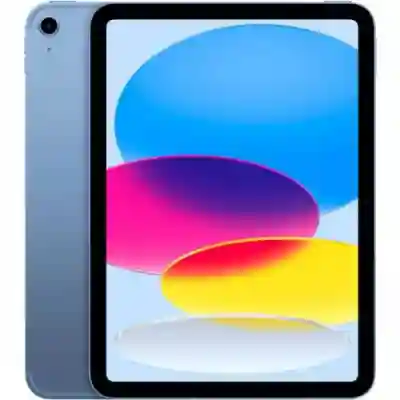 Tableta Apple iPad 10 (2022), Apple A14 Bionic, 10.9inch, 256GB, Wi-fi, Bt, 5G, iPadOS 16, Blue