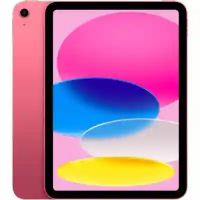 Tableta Apple iPad 10 (2022), Apple A14 Bionic, 10.9inch, 256GB, Wi-fi, Bt, 5G, iPadOS 16, Pink