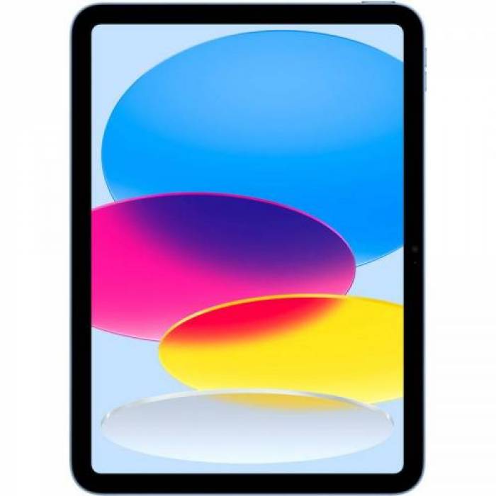 Tableta Apple iPad 10 (2022), Apple A14 Bionic, 10.9inch, 256GB, Wi-fi, Bt, iPadOS 16, Blue