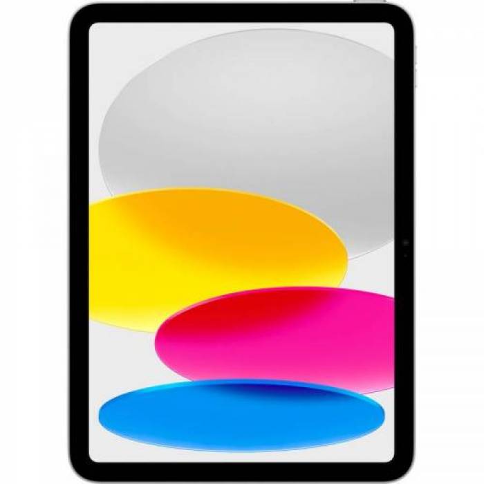Tableta Apple iPad 10 (2022), Apple A14 Bionic, 10.9inch, 256GB, Wi-fi, Bt, iPadOS 16, Silver