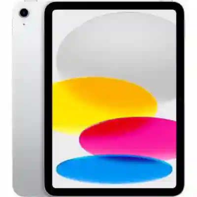 Tableta Apple iPad 10 (2022), Apple A14 Bionic, 10.9inch, 256GB, Wi-fi, Bt, iPadOS 16, Silver