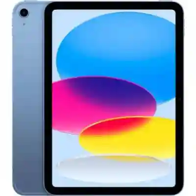 Tableta Apple iPad 10 (2022), Apple A14 Bionic, 10.9inch, 64GB, Wi-fi, Bt, 5G, iPadOS 16, Blue