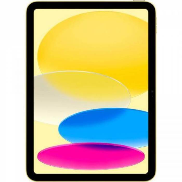 Tableta Apple iPad 10 (2022), Apple A14 Bionic, 10.9inch, 64GB, Wi-fi, Bt, iPadOS 16, Yellow