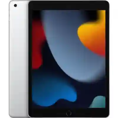 Tableta Apple iPad 9 (2021), Bionic A13, 10.2inch, 256GB, Wi-Fi, Bt, 4G LTE, IOS 15, Silver